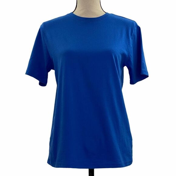 WONDER Nation Blue Short Sleeve Crew Neck T-Shirt - Picture 1 of 9
